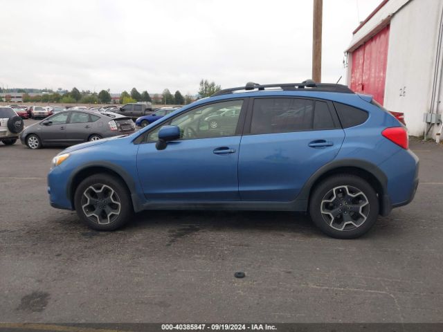 JF2GPAKC1E8345491 Subaru Xv Crosstrek 2.0i Limited