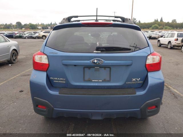 JF2GPAKC1E8345491 Subaru Xv Crosstrek 2.0i Limited
