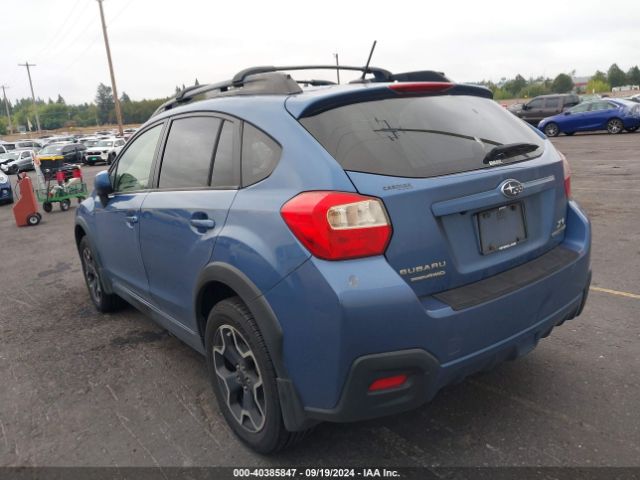 JF2GPAKC1E8345491 Subaru Xv Crosstrek 2.0i Limited