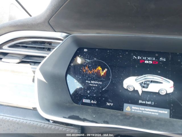 5YJSA1H26EFP62291 Tesla Model S P85d