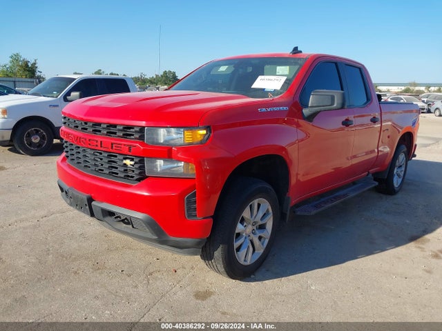 1GCRWBEK1MZ284817 Chevrolet Silverado 1500 2wd Double Cab Standard Bed Custom