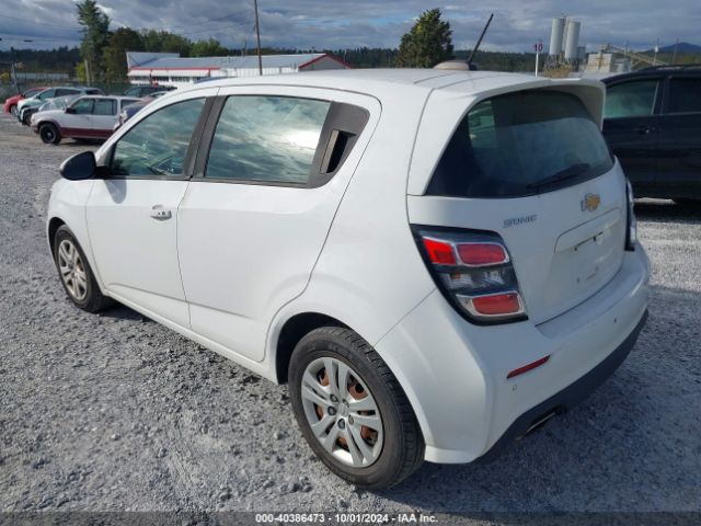 1G1JG6SB1K4125496 Chevrolet Sonic Lt Auto