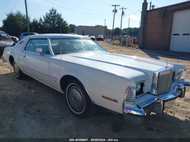 1975 LINCOLN CONTINENTAL 5Y89A801799      