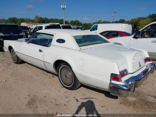 1975 LINCOLN CONTINENTAL 5Y89A801799       Photo 2