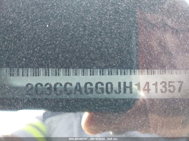2C3CCAGG0JH141357 Chrysler 300 300s Awd