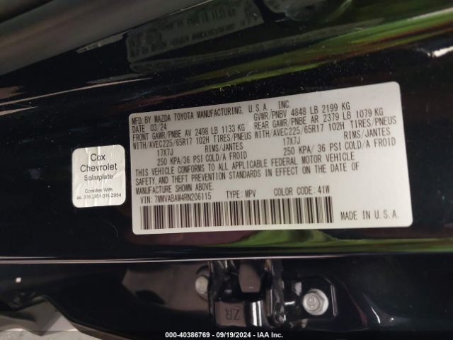 7MMVABAM4RN206115 Mazda Cx-50 2.5 S Select