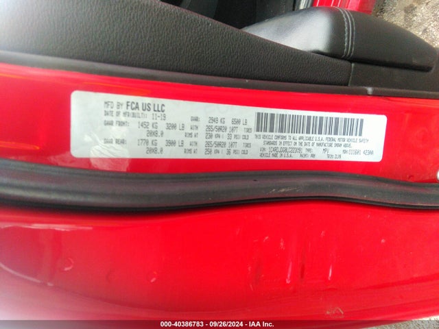 1C4RDJDG8LC223091 Dodge Durango Gt Plus Awd