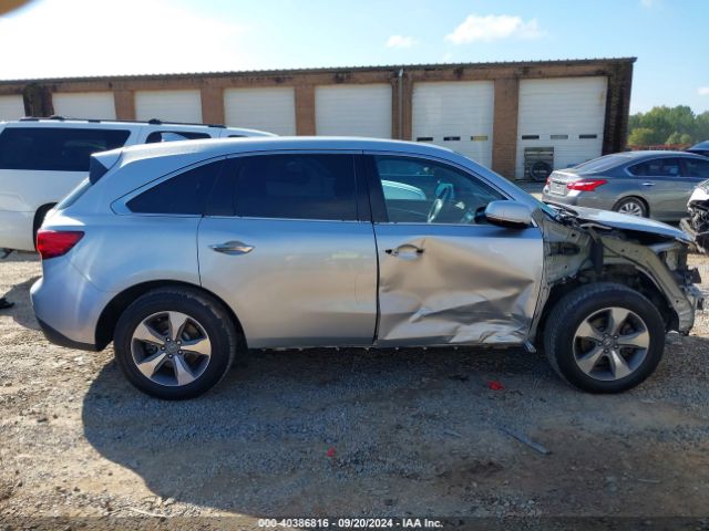 5FRYD3H20FB001981 Acura MDX