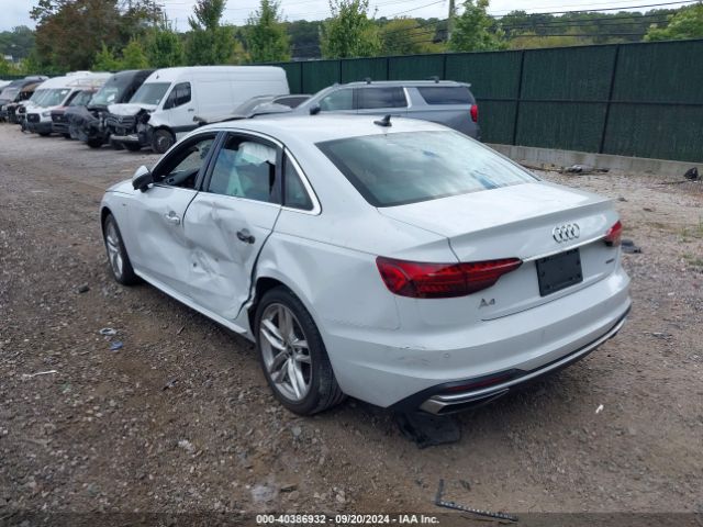 WAUEAAF42MA039155 Audi A4 Premium Plus 45 Tfsi S Line Quattro S Tronic