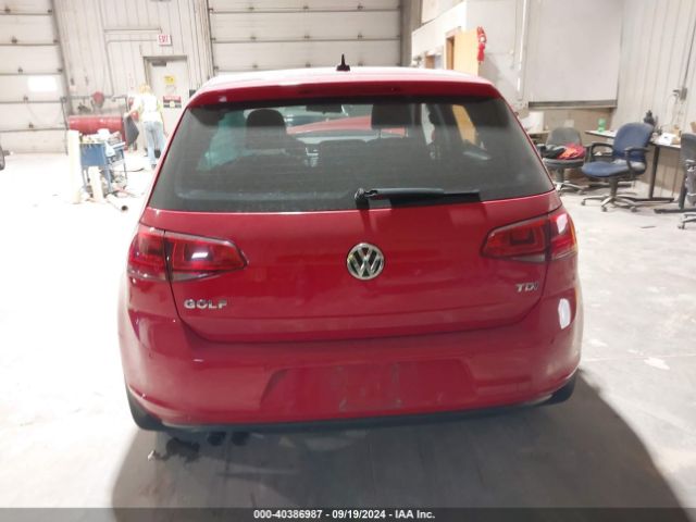 3VW2A7AU8FM093417 Volkswagen Golf Tdi Sel 4-door