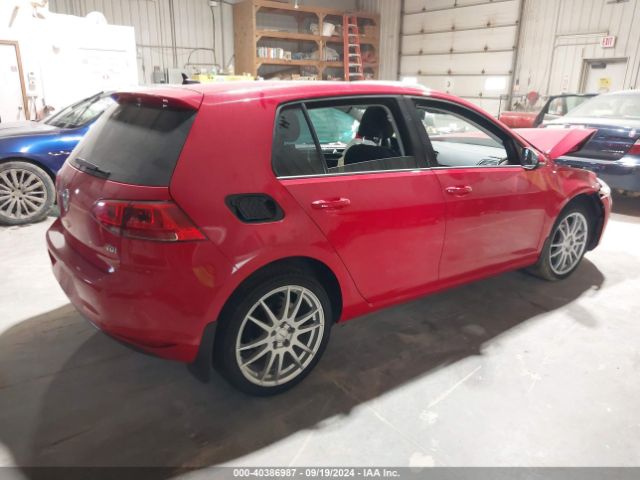 3VW2A7AU8FM093417 Volkswagen Golf Tdi Sel 4-door