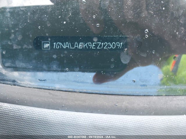 Chevrolet EQUINOX LS 2014 1GNALAEK9EZ123091 Image 9