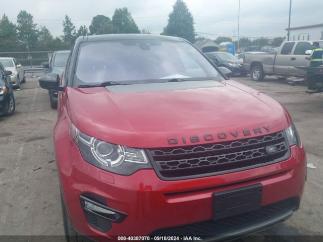SALCR2RX2JH753703 Land Rover Discovery Sport Hse
