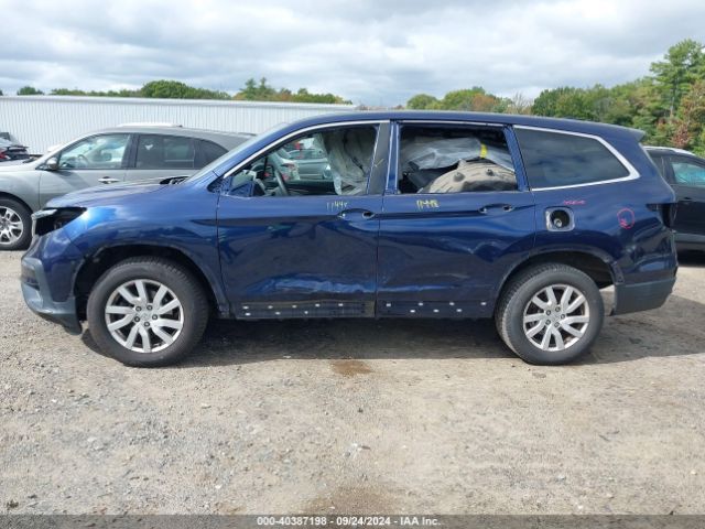 5FNYF6H18KB088138 Honda PILOT LX