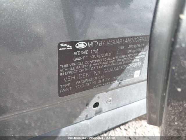 SAJAK4FX0KCP50818 Jaguar Xe 25t Prestige