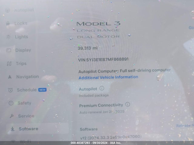 2021 TESLA MODEL 3 5YJ3E1EB7MF868891 Photo 6