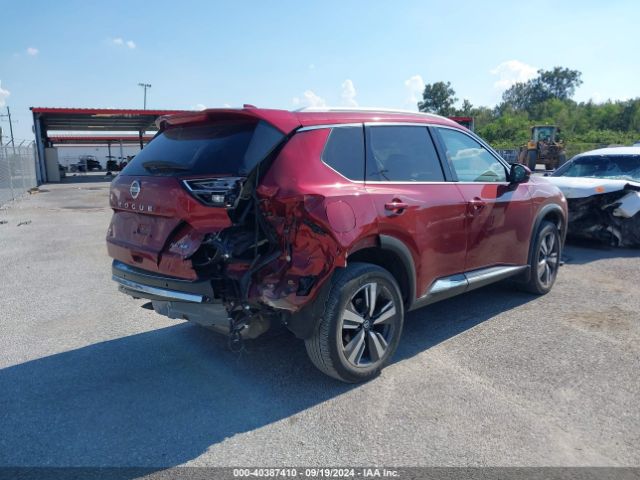 JN8AT3DC3MW105317 Nissan Rogue Platinum Fwd