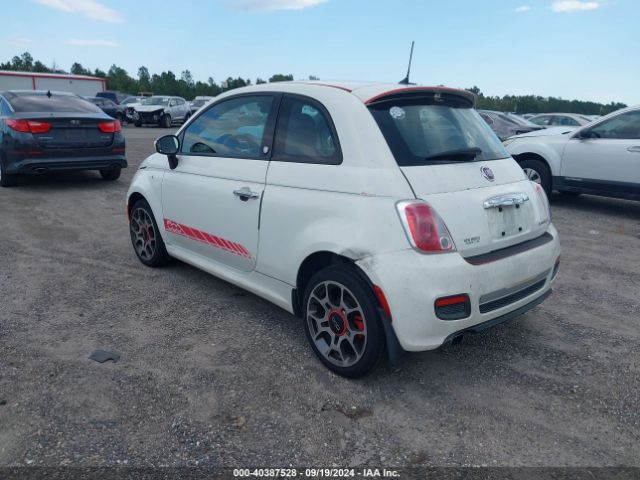 2014 FIAT 500 3C3CFFBRXET207987 Photo 2