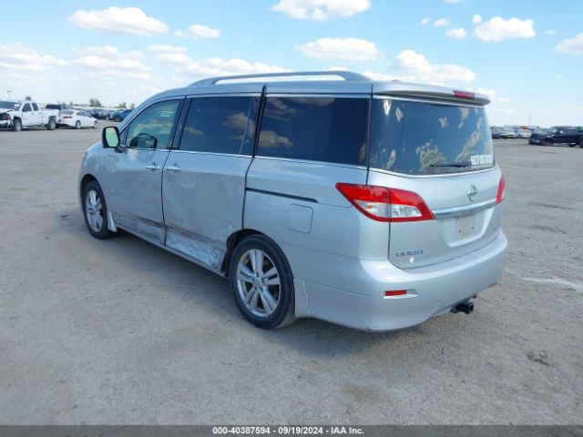 JN8AE2KP4F9120047 Nissan Quest Platinum/s/sl/sv