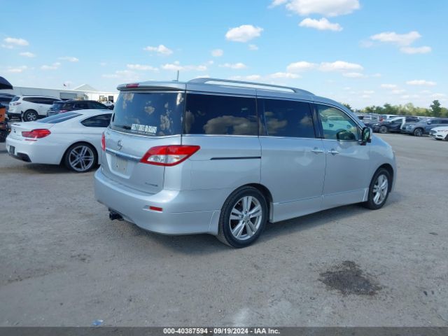 JN8AE2KP4F9120047 Nissan Quest Platinum/s/sl/sv