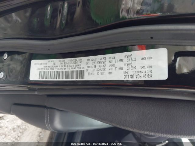 1C4SDJCT2LC324479 Dodge Durango R/t Awd