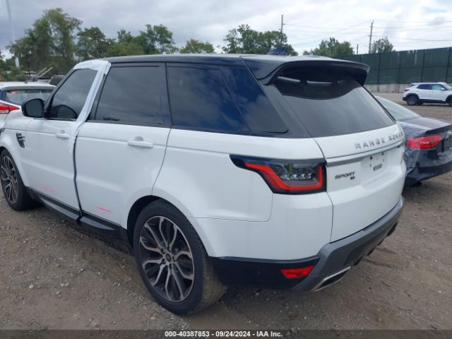 SALWR2SU5LA878624 Land Rover Range Rover Sport Hse Mhev