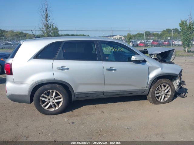 5XYKTCA69EG527086 KIA SORENTO LX