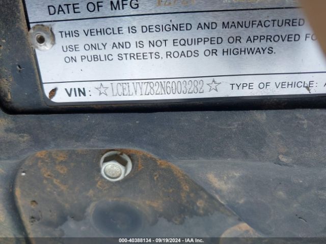 2022 CF MOTO ATV LCELVYZ82N6003282 Photo 9