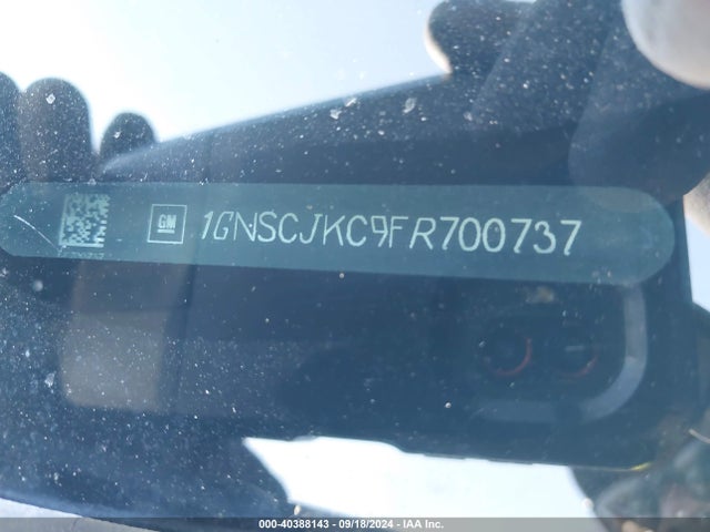 Chevrolet Suburban 1500 Lt 2015 1GNSCJKC9FR700737 Image 9
