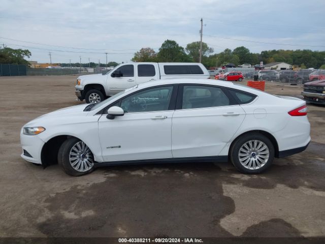 3FA6P0UU3ER254642 Ford Fusion Hybrid S