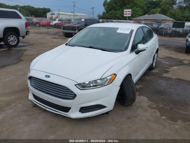3FA6P0UU3ER254642 Ford Fusion Hybrid S