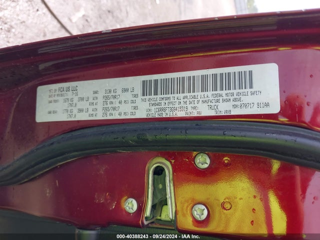 RAM 1500 Express 2016 1C6RR6FT3GS415319 Image 9