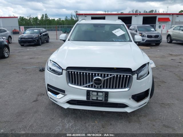 YV4BR0CK9M1763658 Volvo Xc90 Recharge Plug-in Hybrid T8 Inscription 7 Passenger