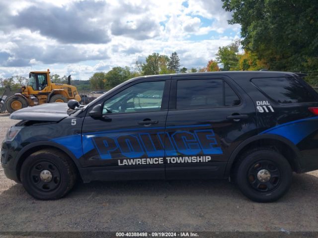 1FM5K8AR5JGA32300 Ford Police Interceptor Utility