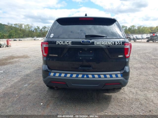 1FM5K8AR5JGA32300 Ford Police Interceptor Utility