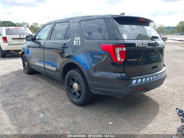 1FM5K8AR5JGA32300 Ford Police Interceptor Utility