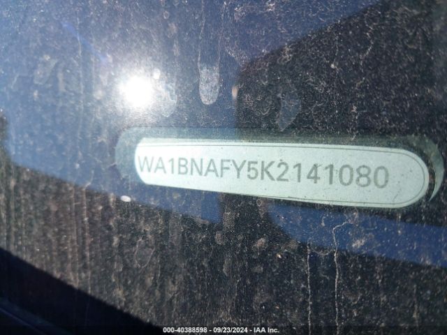 WA1BNAFY5K2141080 Audi Q5 45 Premium