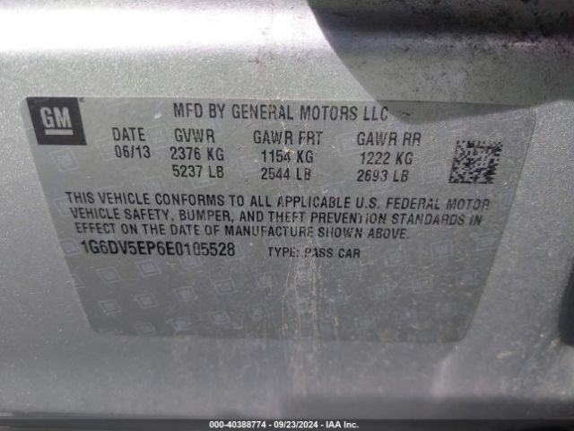 1G6DV5EP6E0105528 Cadillac CTS-V