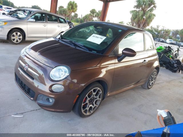 2012 FIAT 500 3C3CFFBRXCT183946 Photo 1