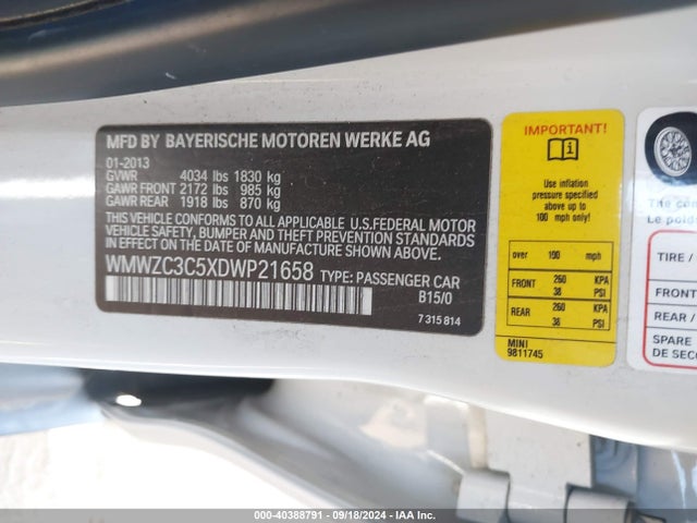 2013 MINI COUNTRYMAN WMWZC3C5XDWP21658 Photo 8