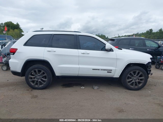 1C4RJFBGXGC365201 Jeep Grand Cherokee Limited 75th Anniversary