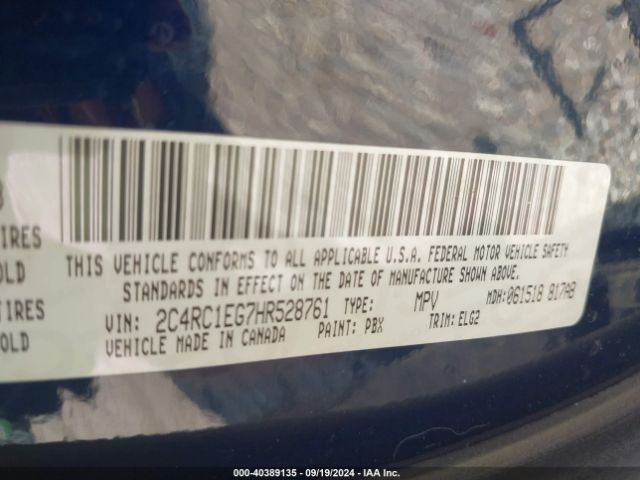 2C4RC1EG7HR528761 Chrysler Pacifica Touring-l Plus