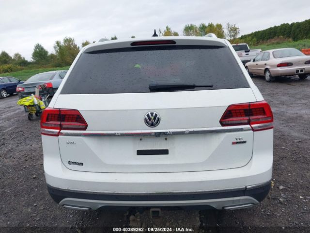 1V2NR2CA7JC534185 Volkswagen Atlas 3.6l V6 Sel Premium