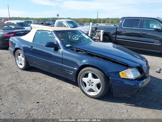 2000 MERCEDES-BENZ SL 500 WDBFA68F3YF190158