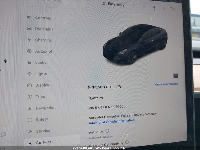 2023 TESLA MODEL 3 5YJ3E1EA7PF690055 Photo 6
