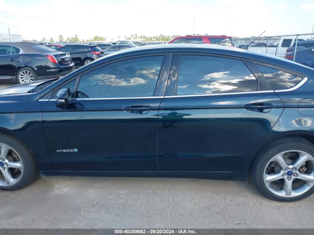 3FA6P0LU9ER194948 Ford Fusion Hybrid Se