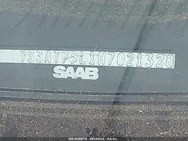1987 SAAB 900 YS3AT75L1H7021328 Photo 8