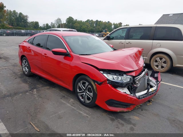 Honda Civic Lx 2017 2HGFC2F54HH538158 Image 1