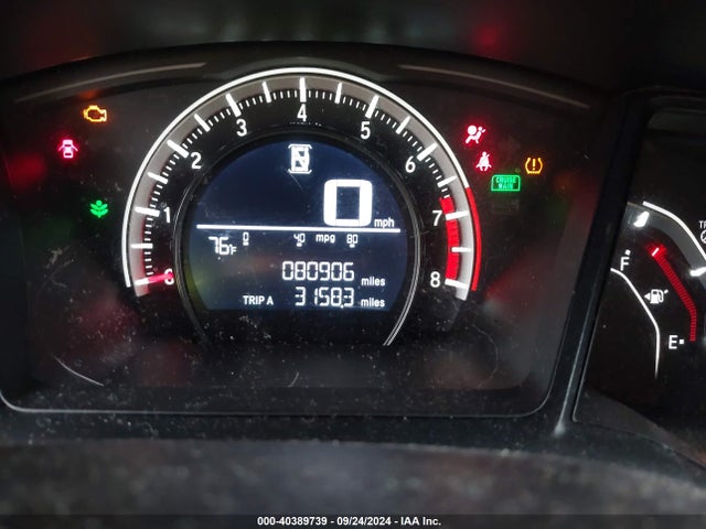 Honda Civic Lx 2017 2HGFC2F54HH538158 Image 16