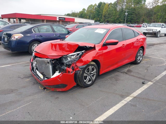 Honda Civic Lx 2017 2HGFC2F54HH538158 Image 2
